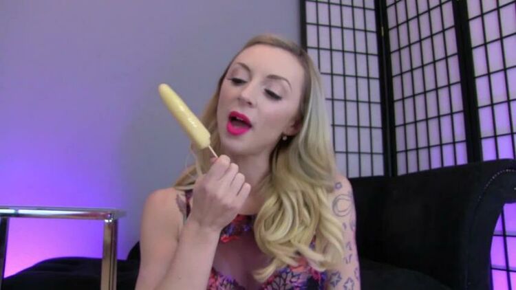 London Lix – Cum Popsicle CEI – Masturbation Instruction, POV