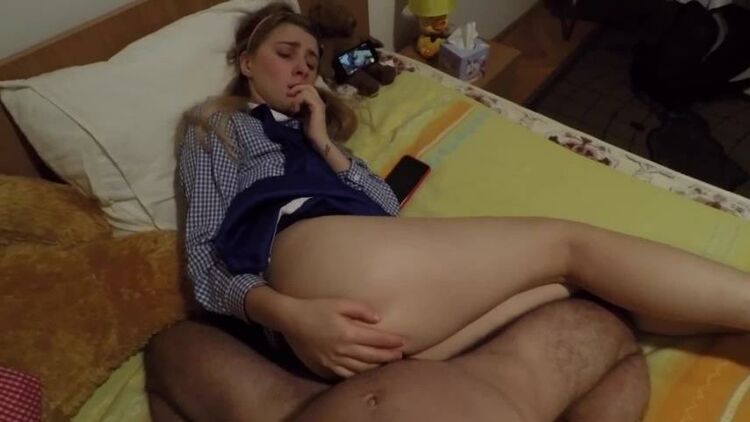 Cute School Girl fucks Older Guy On Webcam