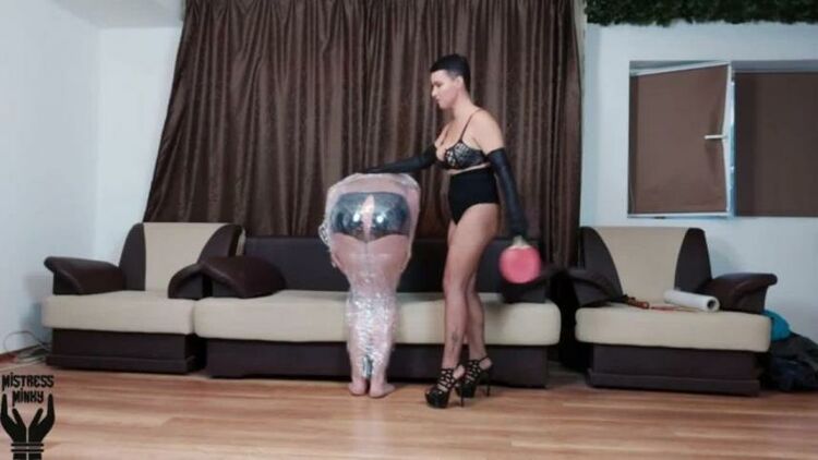 Bizarre Goddesses: Mistress Minky And Her Slut - Tickling Spanking And Mummification