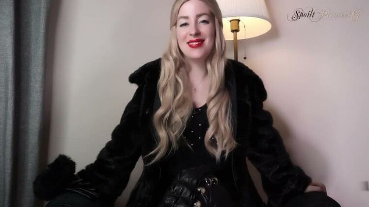 Spoilt Princess Grace – Servants Gloves & Fur Secrets – Blackmail & Findom – Leather Gloves, Femdom Pov