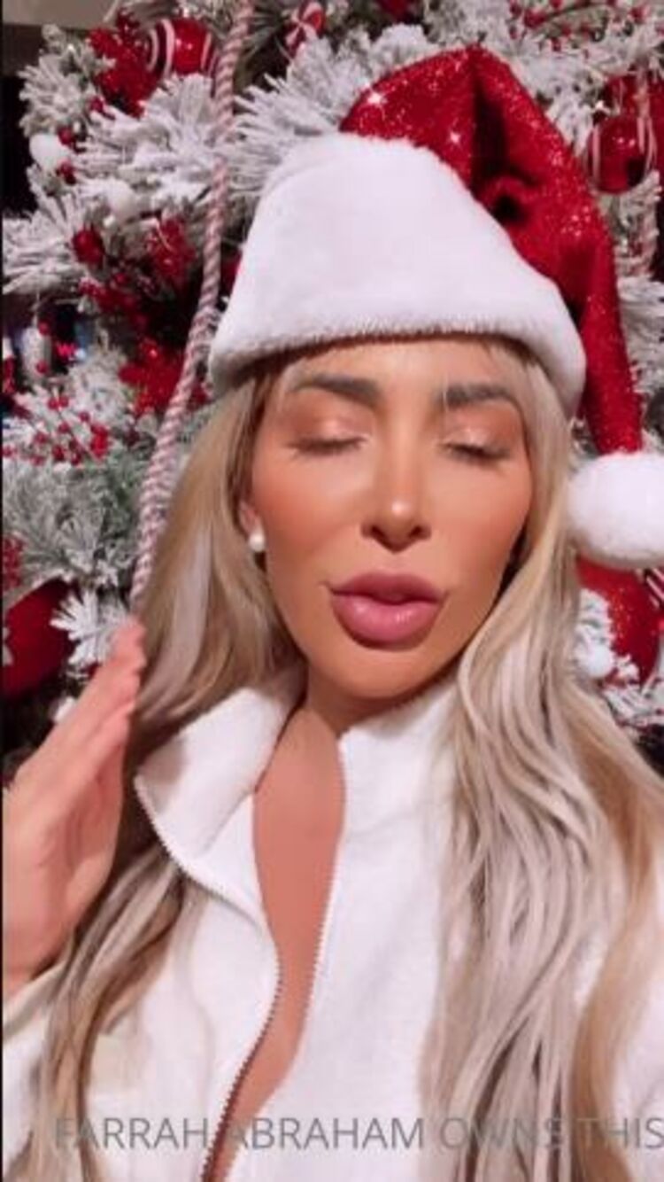 FARRAH ABRAHAM / Onlyfans Farrahabraham - a very merry christmas good vibes for nye get ready for a new release toni 25-12-2021 - Fetish