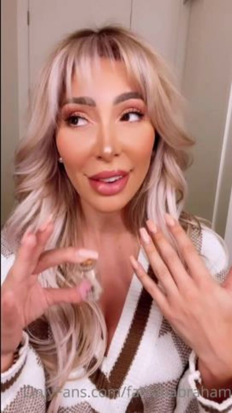 FARRAH ABRAHAM / Onlyfans Farrahabraham - farrah farts exclusive jars only aromatherapy jars are here yay desktop only fans 03-12-2021 - Fart