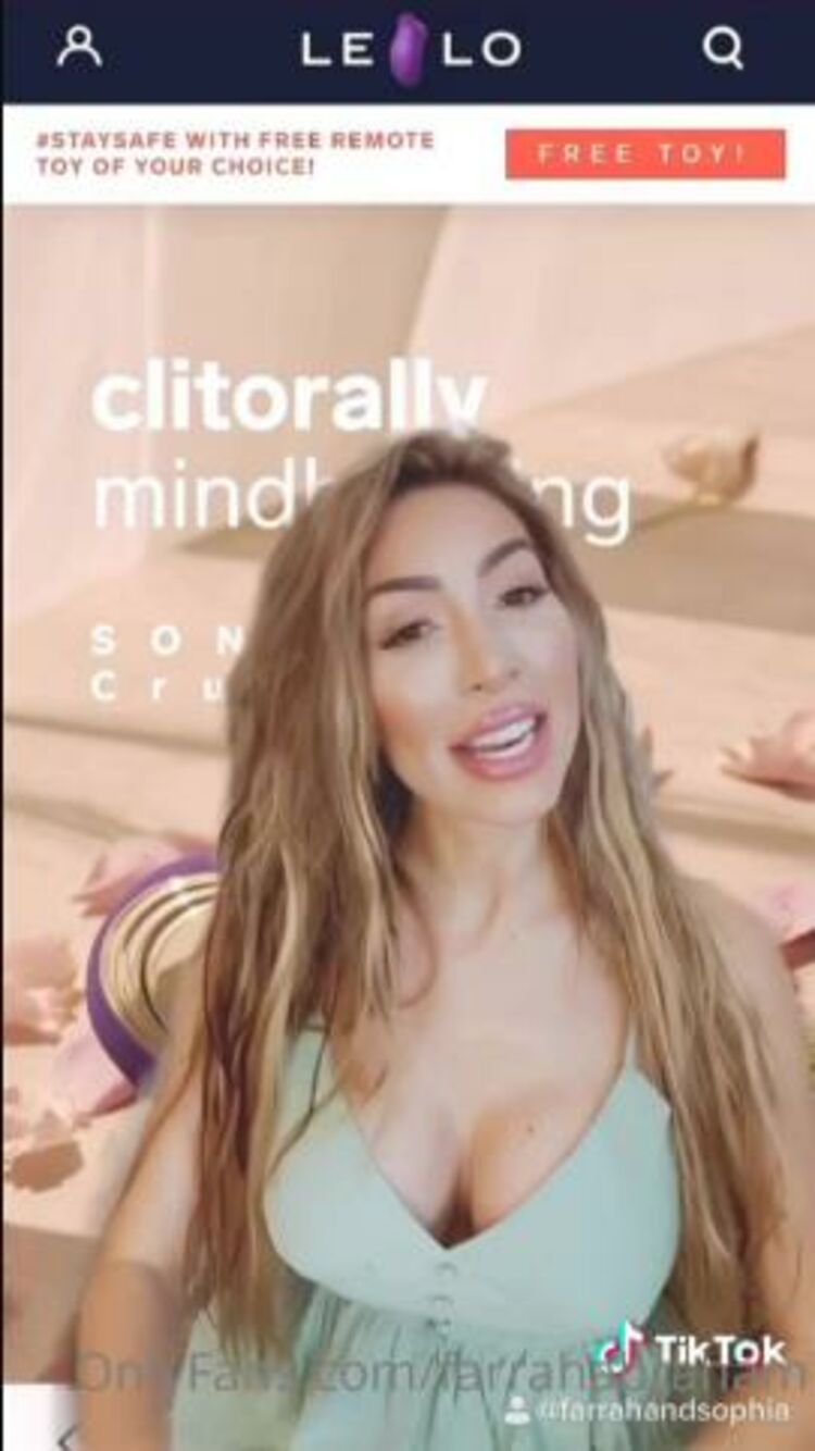 FARRAH ABRAHAM / Onlyfans Farrahabraham - staysafe this summer with lelo campaign im excited to partner with leloco 10-06-2020 - Fetish