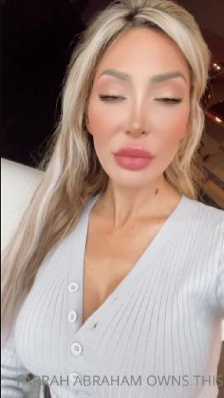 FARRAH ABRAHAM / Onlyfans Farrahabraham - i feel like ive graduated life somehow this is been a really a spectacular crazy week 26-04-2022 - Fetish