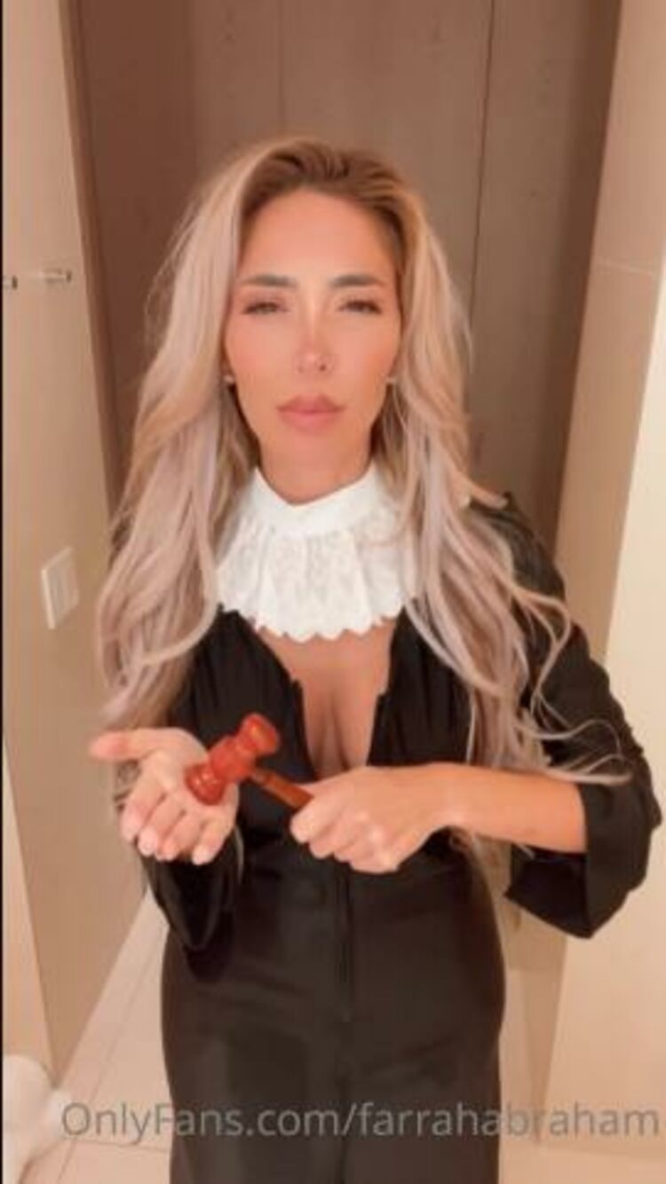 FARRAH ABRAHAM / Onlyfans Farrahabraham - its farrahs court keeping it fair tip now on the law school fund and get you 27-08-2021 - OnlyFans