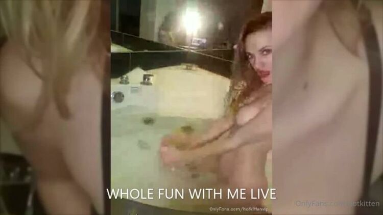 Hotkitten / Onlyfans - jacuzzi fun video u dm mins of joy 24-02-2021 - Fun