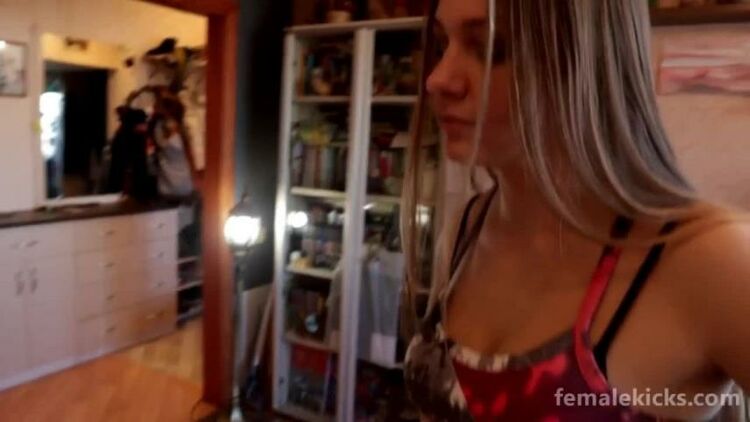 Female Kicks - Stacy - Stacy Visits Her Friend - HD 720p