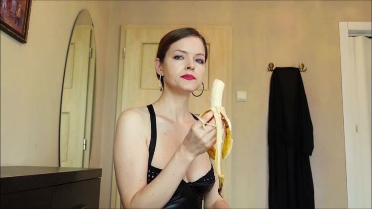 Lady Suzanne – Sexy banana JOI – Masturbation Instruction – Femdom Pov, Jerk Off Instruction-Joi