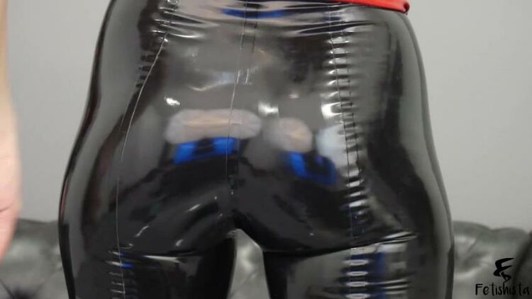 Fetishista – Ass Shaking In Black Latex Leggings – Brainwash – Brainwashing, Ass Fetish