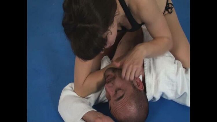 F E M W I N – Connor Vs Lia Labowe – Femdom – Scissorhold, Mixed Wrestling