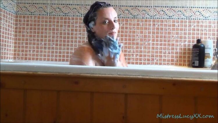 Mistress Lucy XX – Bath Time Slave – Femdom Pov