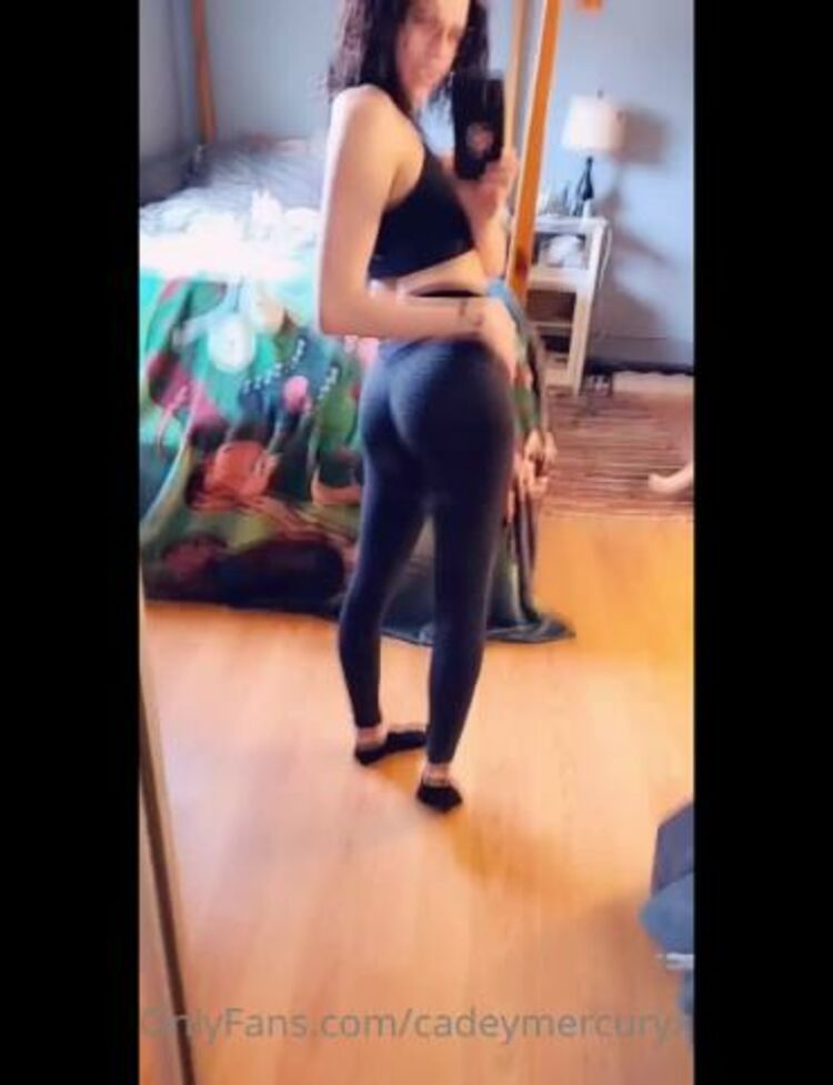 Cadey Mercury - cadeymercuryxxx / Onlyfans Cadeymercuryxxx - new butt lifting leggings reveal xs 10-03-2021 - Butt