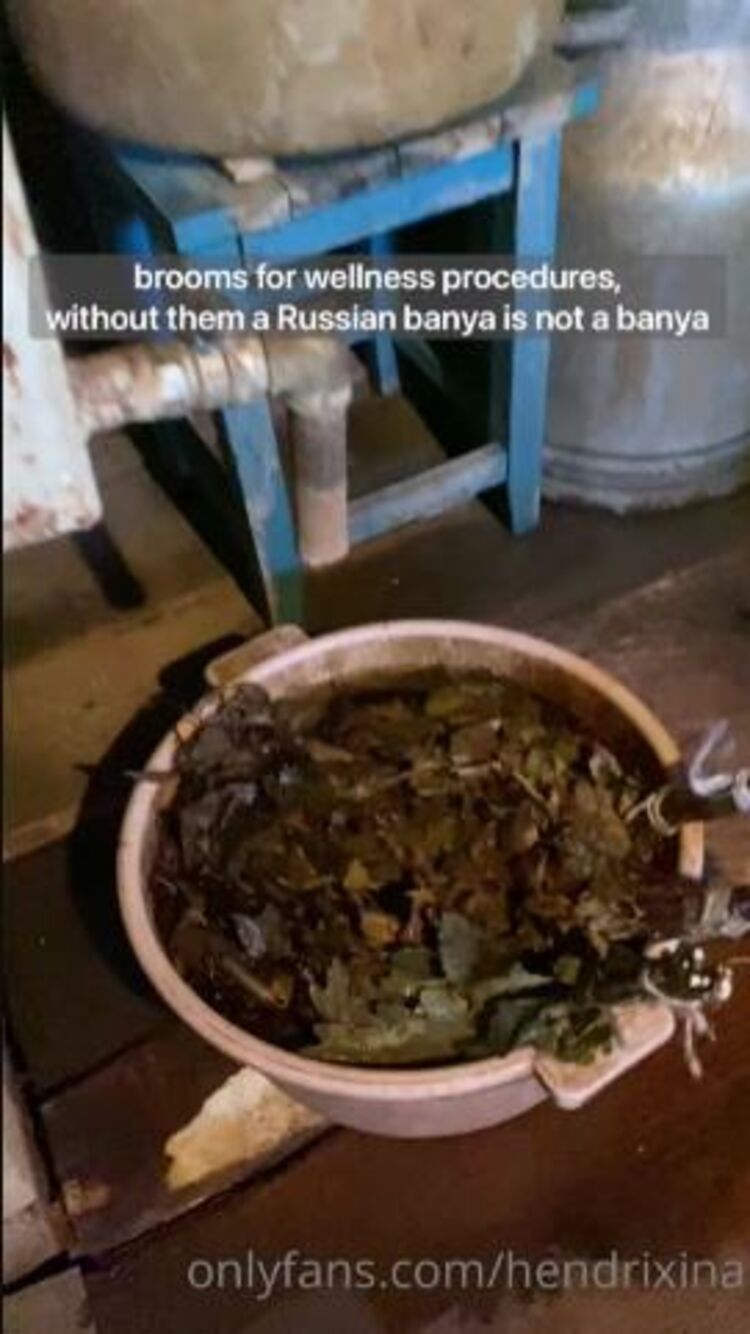 Hendy - hendrixina / Onlyfans Hendrixina - finally i can show you a real russian sauna banya 19-07-2021 - OnlyFans