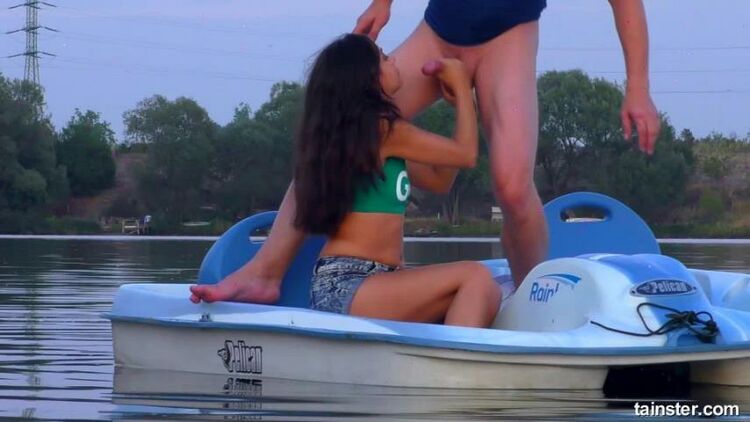 Boats And Hoes Girl Blows Him Good On The Boat