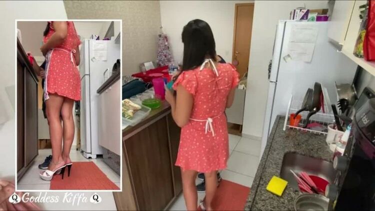 Goddess Kiffa — Hot Milf Cooking Teacher EP 1 — Student massage teacher’s tired feet