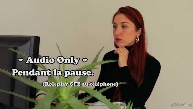 Madelaine Rousset / Onlyfans Madelainerousset - audio only pendant la pause fr ta meuf est au travail tu es seul la maison 03-08-2020 - Fetish