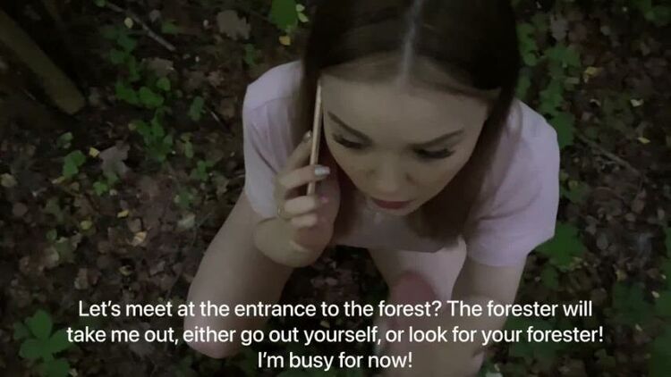 Modelhub.com - Alexa Mills - The forester jerks off on order in the forest [FullHD 1080p]