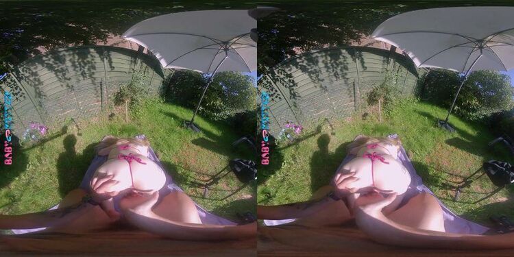 Hot Sunbathing With Stepdaddy Gear vr