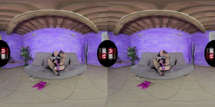 Her Pussy With A Purple Vibrator Oculus Rift