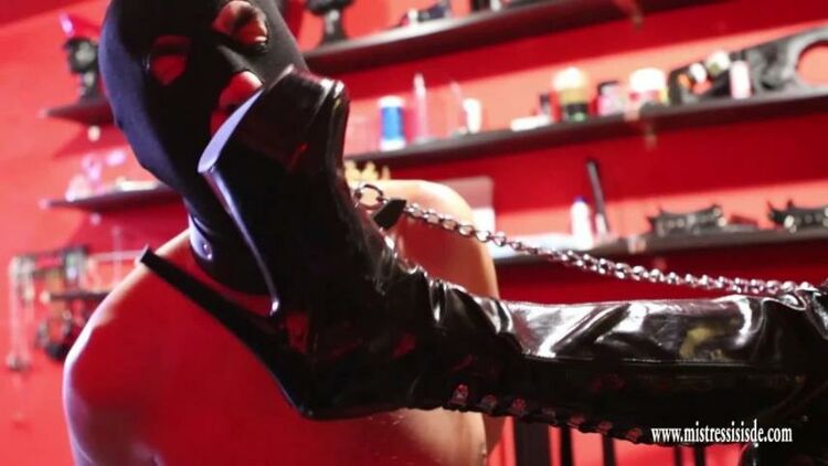 Mistress Iside - Boot Domination And Fresh Slaves Milk