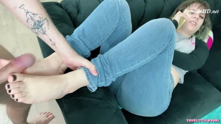 Step-Sister Ignored Footjob – Yourlittlewhore – FootJob