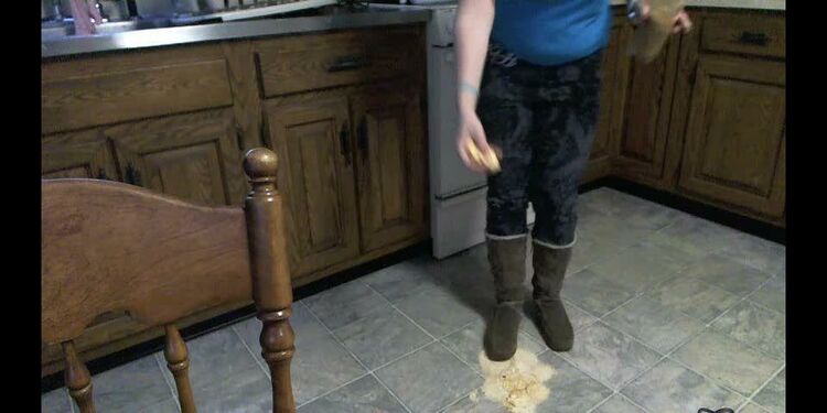 Crushing crackers with my boots on