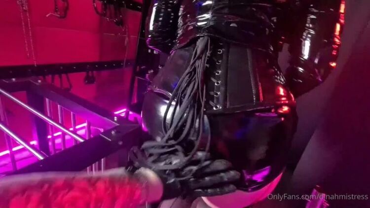 Mistress Dinah — Shoe and boot licking plus breath play session with Mistress