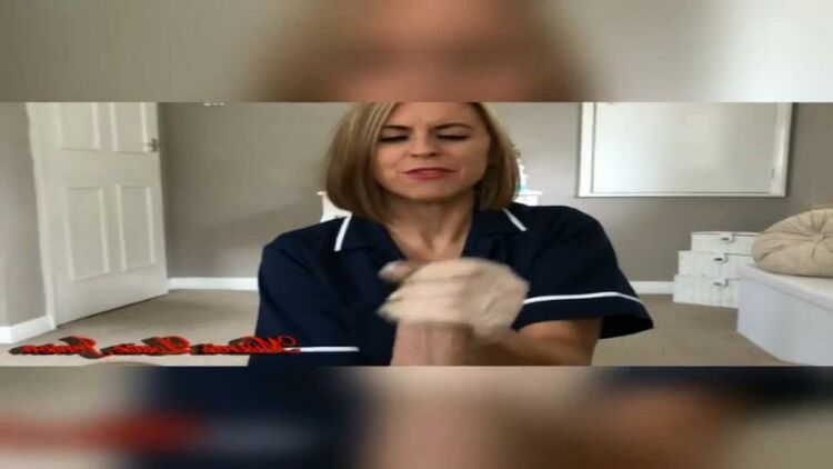 Movie title Mistress LOUISE JENSON Nurse Gloves Handjob