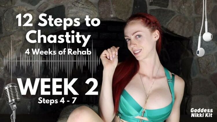 Goddess Nikki Kit – 12 Steps to Chastity – 4 Weeks of Rehab – Femdom Pov