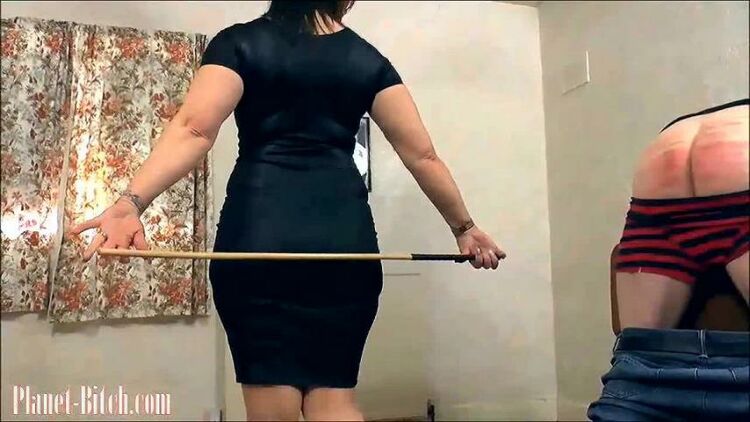 Planet Bitch – Lazy slaves must be thrashed – Femdom, Caning