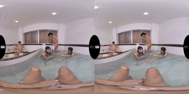 HNVR-071-A HNVR-071 【VR】 I Was The Target Of The W Slut Sisters I Met In The MenS Bath Of The Super Public Bath.