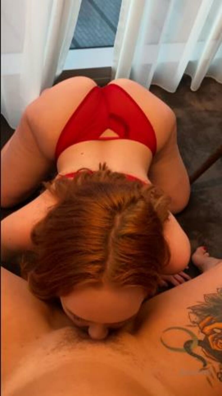 Ella Hughes Gets To Her Knees Teases My Feet Licks My Pussy