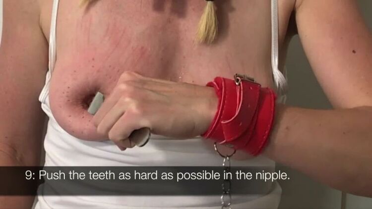 Painslut guide: How to do nipple torture. Punishing submissive sex slave