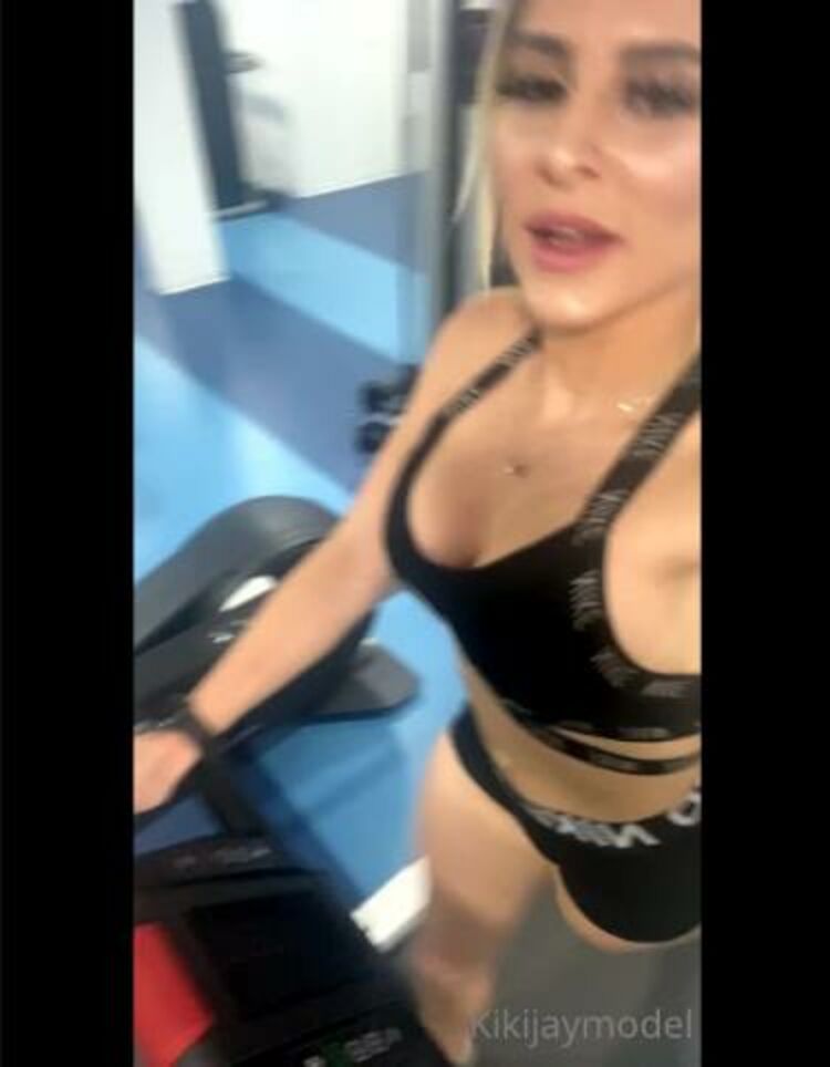 Kikijayvip / Onlyfans - naughty gym session you ready for a naughtier version 25-03-2021 - Gym