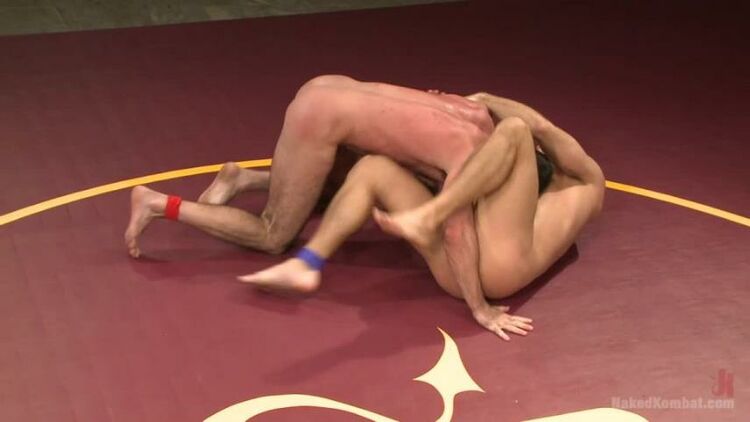 First Match of 2014 - Two Muscled Hunks Fight for Sexual Domination