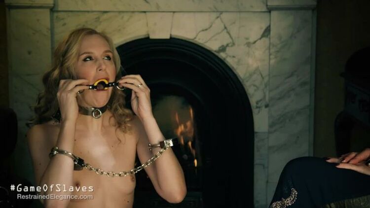 #GameOfSlaves: Slave @ArielAnderssen, Mistress @HannahClaydon13 and the Perfect Gag