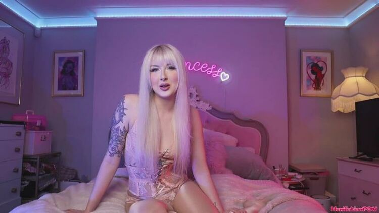 Humiliation POV – Princess Aurora – Pathetic Crossdresser Transformation To Beautiful Barbie Doll