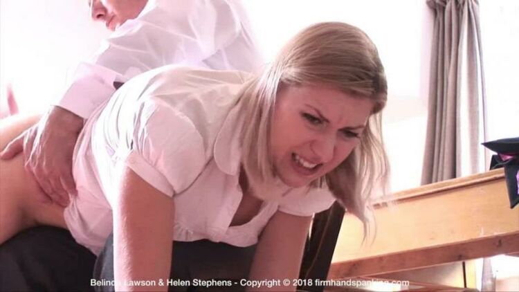 Firm Hand Spanking – MP4/HD – Belinda Lawson – Reform Academy DY/Bare bottom spanking for Belinda Lawson in classic over-the-knee punishment