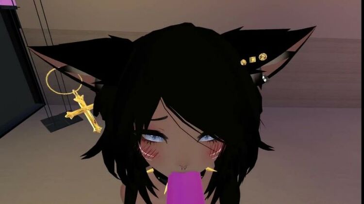 Submissive Joi in Virtual Reality ❤️Intense moaning and spanking POV Blowjob [VRchat 3D Hentai] Full