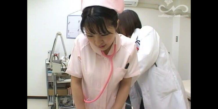 Submissive Nurse - Gloved Hand Spanking