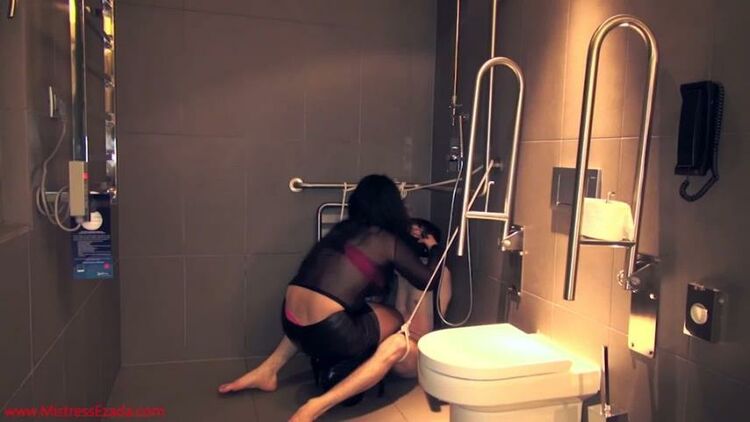 Mistress Ezada Sinn - Slave Abuse In The Bathroom