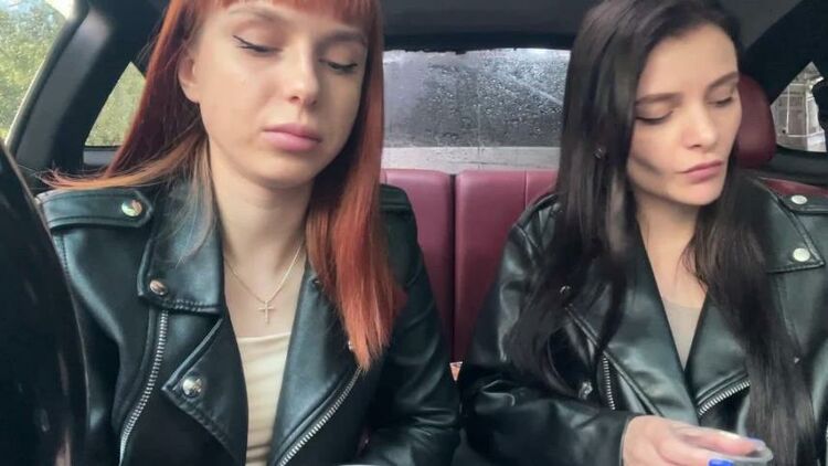 ppfemdom – Bratty Girls Sofi and Kira Humiliate You and Order to Jerk Off on Their Saliva POV Femdom And Spit Fetish