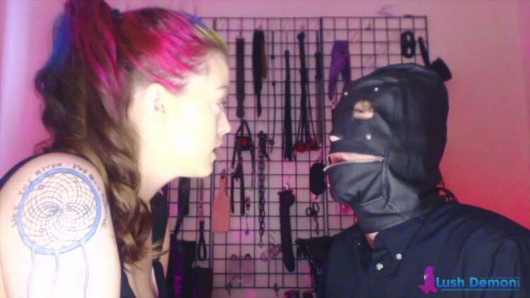 DemonGoddessJ – Intense Reluctant Strap On Oral – Femdom