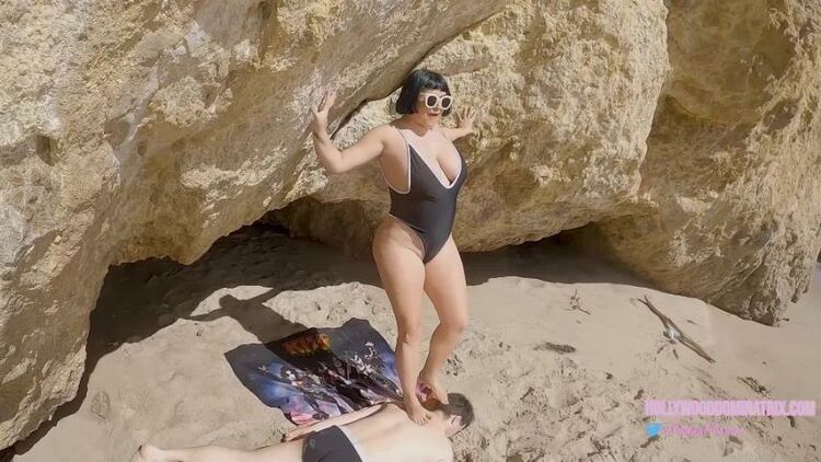 Mistress Veronica Vixen - Brutal Beach Day