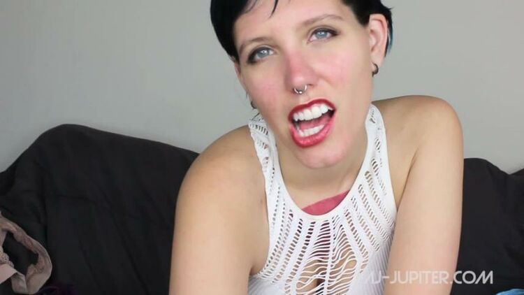 AJ Jupiter - s1ster gags your mouth with worn panties