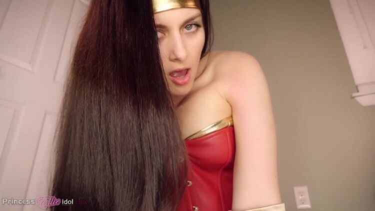 Princess Ellie Idol – Wonder Woman Takes a Ride On Your Batmobile