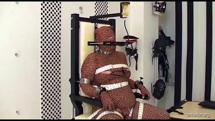 Bizarrlady Lara, Rubber Slave starring in video ‘Lady Lara – Missbraucht Part 1 – 3’ of ‘Amator’ studio