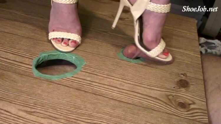 Slave 1 buys me sexy evening sandals i use to torture and milk slave 2 on my way out for a holiday date with a real man…- Jewels foot fantasy gems