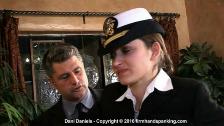 Firm Hand Spanking – MP4/HD – Dani Daniels – Naval Discipline – BK/Tearful finale from Dani Daniels as her bare bottom is strapped with a belt