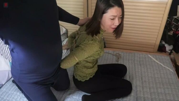 Asian Girls Bound and Gagged china rope bondage shibari vibrator hogtied